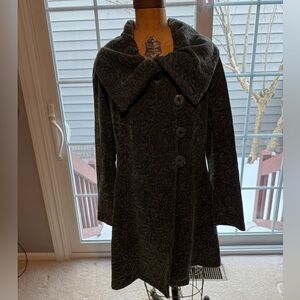 Chic Dark Green Women's Coat